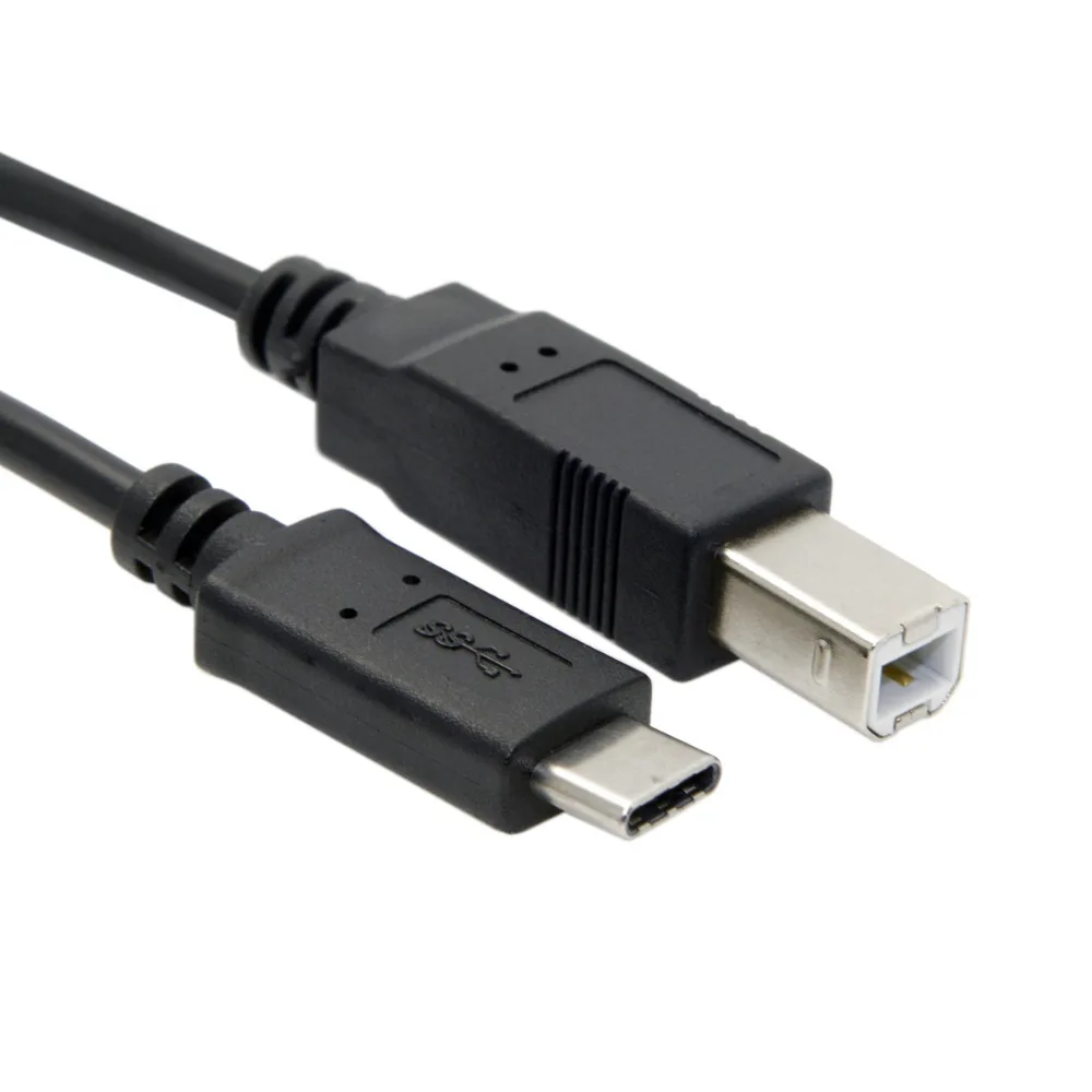 USB-C USB 3 1 Type C Штекерный разъем для 2 0 B Тип Мужской кабель передачи данных сотового
