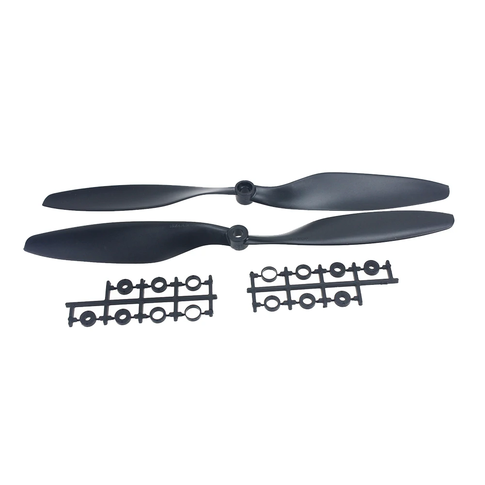 1 пара 10x4 5 &quot1045 1045R CW CCW пропеллеры пластиковые реквизиты черный для DJI F450 500 F550 FPV