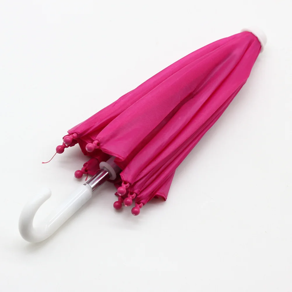 rose red Кукла для маленькой девочки, крутой модный зонт, аксессуары для поколения 18 дюймов, кукла для девочки, аксессуар, кукла, одежда, игрушка - Цвет: rose red
