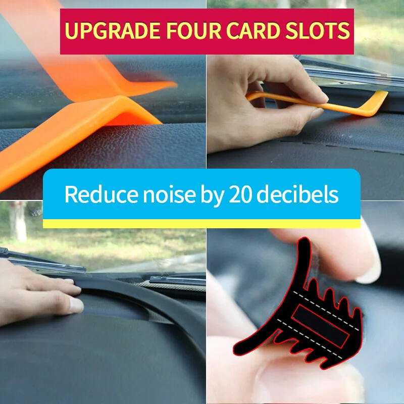 Приборная панель автомобиля + Автомобильные дверные уплотняющие полоски