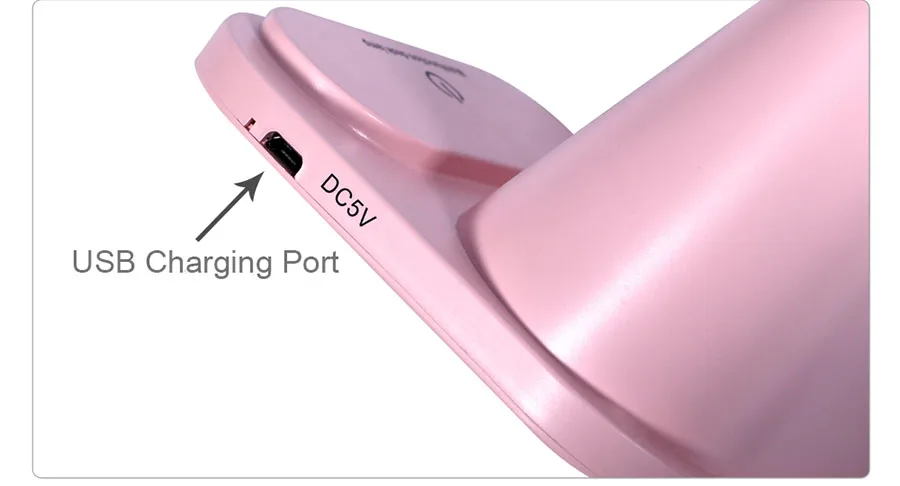0-100% сенсорная затемняемая Светодиодная настольная лампа USB аккумуляторная