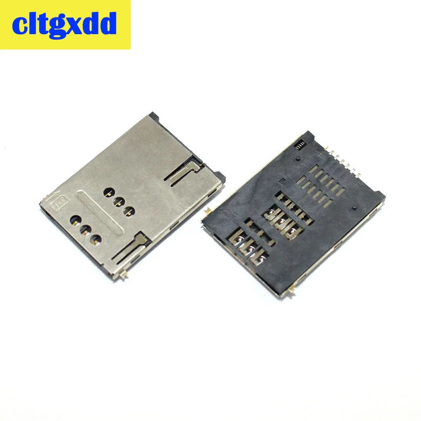 Cltgxdd 2 шт. новая SIM Память Держатель для карт 6 + 1 7P адаптер/соединитель телефона