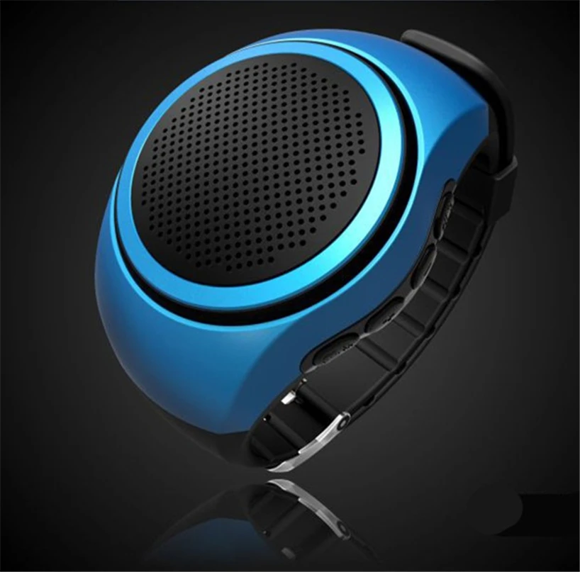 Bluetooth Smart часы Динамик мужчина и женщина Беспроводной мини Поддержка TF AUX для