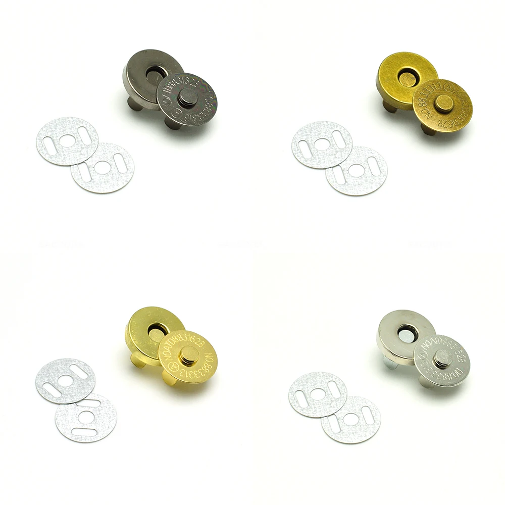 Магнитные защелки аксессуары для сумок кошельков 14 мм 18 мм|snap fastener|magnetic snapsmagnetic snap