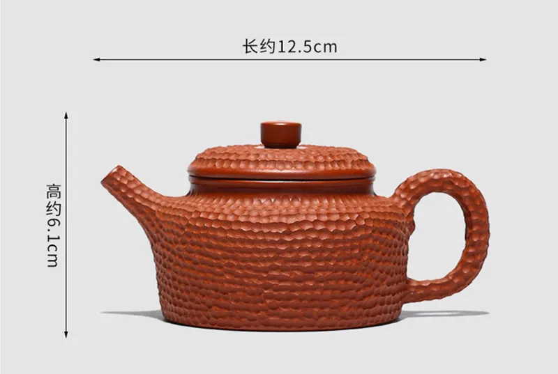 Yixing Глиняный Чайник Китайский Чайный горшок Фиолетовый Zisha Infuser 155 мл Chuiwendezhong Hu