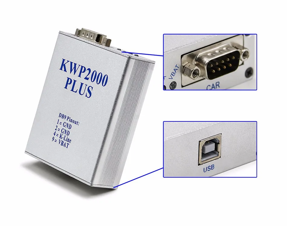 Горячая Распродажа KWP2000 Plus OBDII OBD2 ECU чип инструмент для настройки KWP 2000 Flasher смарт