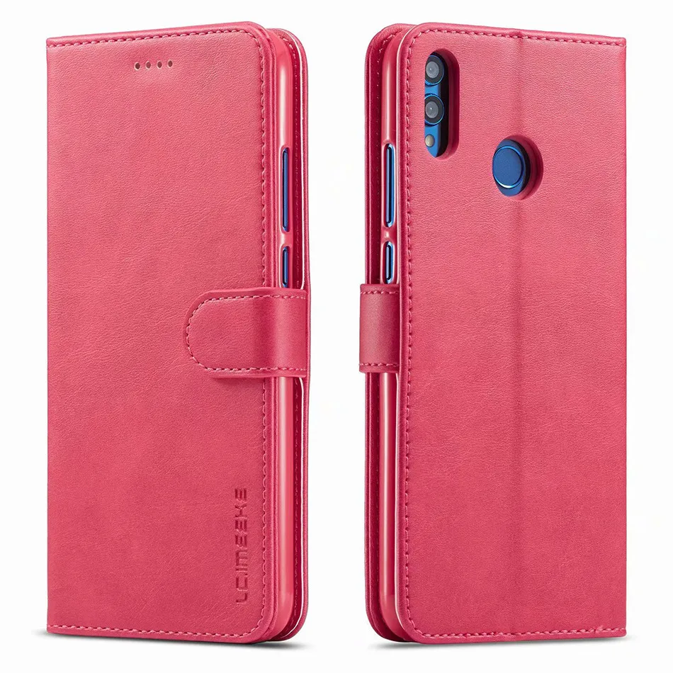 Huawei Honor 10 Lite чехол кожаный Винтажный чехол для телефона для huawei P Smart чехол s флип-кошелек чехол на huawei P Smart чехол