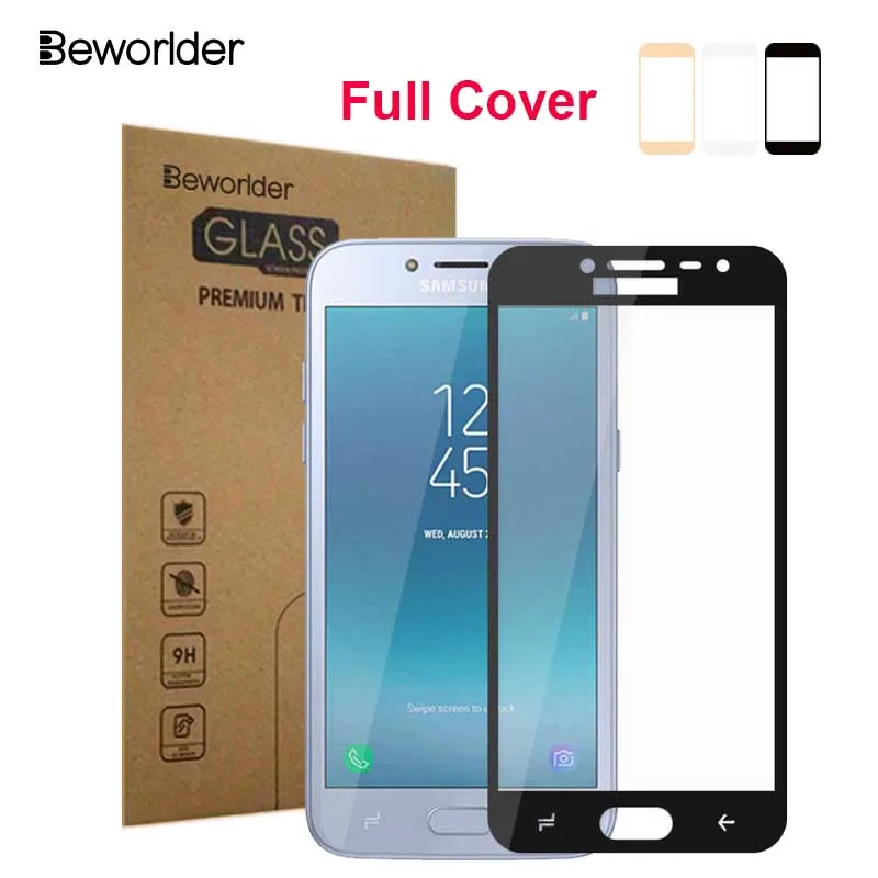 Beworld полное покрытие закаленное стекло для samsung J2 Core J250 Защитное Galaxy 2018 защитная
