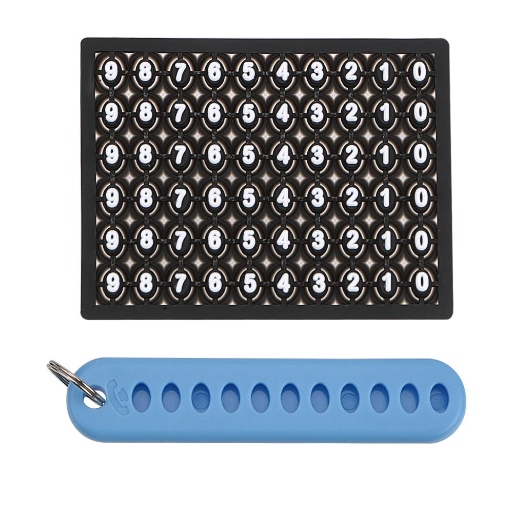 FORAUTO автомобильный брелок с защитой от потери номером телефона автомобиля