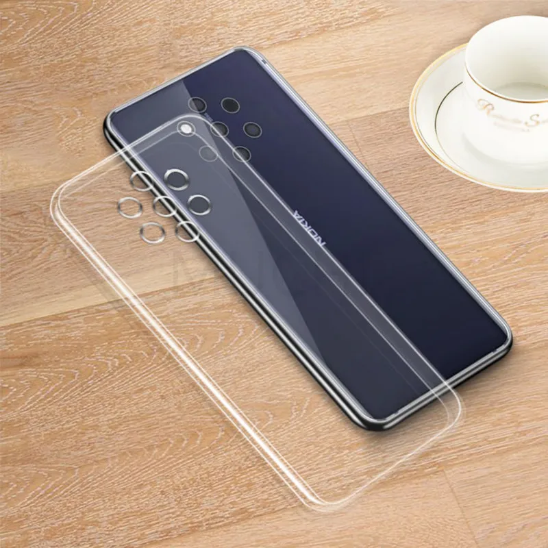 MUCHI For Nokia 9 PureView Case Simple Soft TPU Clear Phone Cover Nokia9 | Мобильные телефоны и аксессуары