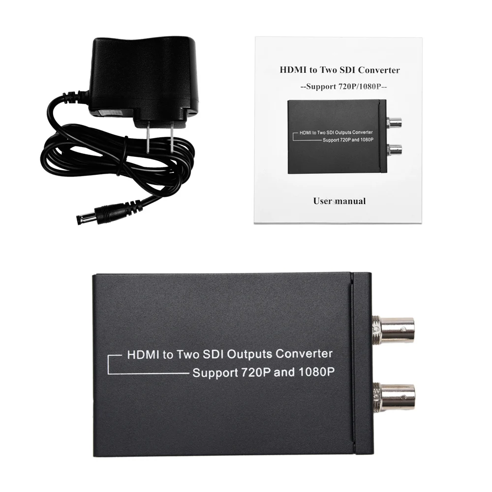 Преобразователь Цифровой HDMI в двойной SDI поддержка 1080p 1080i full HD 2 порта SD SDI/HD SDI/3G BNC