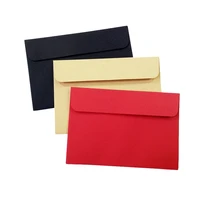 100 pcslot red kraft black paper envelope cute envelopes vintage european style for card scrapbooking gift