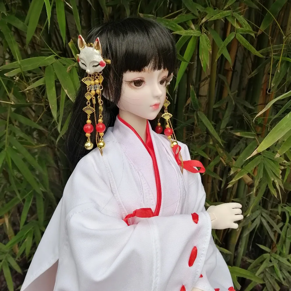 Шарнирная кукла EVA BJD 1/3 японские ведьмы 62 см кимоно шарнирные куклы с SD шариками