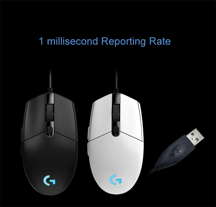 Оригинальная проводная мышь logitech G102 с коробкой, игровая мышь soris 200-8000 dpi, компьютерная мышь, RGB перезаряжаемая мышь