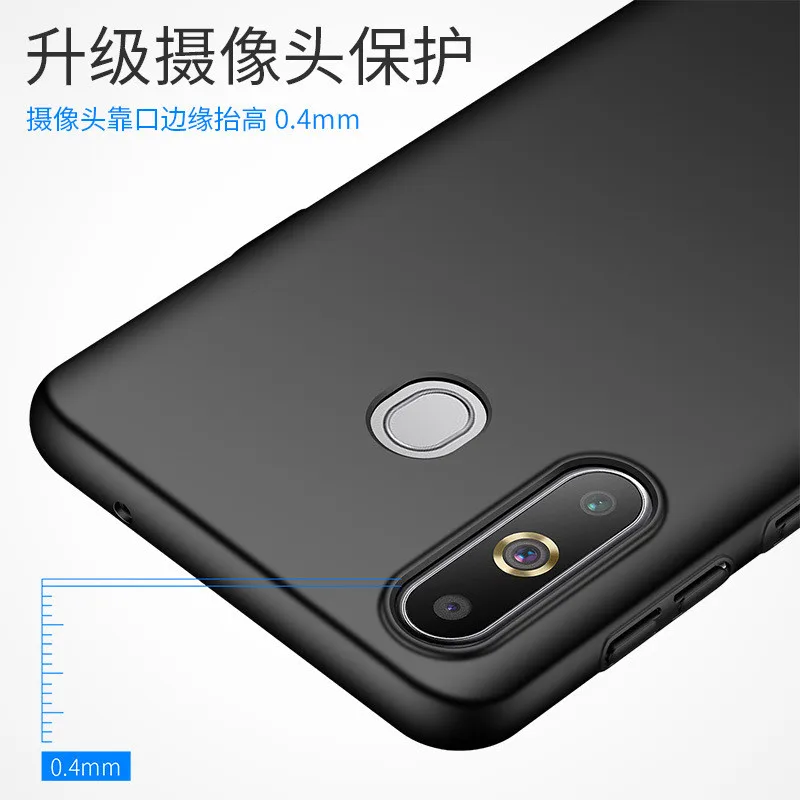 Для Samsung Galaxy A8s чехол ультра тонкий жесткий ПК задняя крышка матовый для G8870 G887FZ