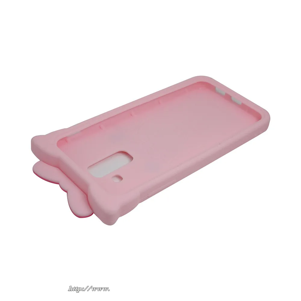 Чехол для samsung Galaxy A6 Plus чехол SM-A605G A605G Coque 6 дюймов 3D мультяшный улыбающийся Минни для samsung A6 A6 Plus