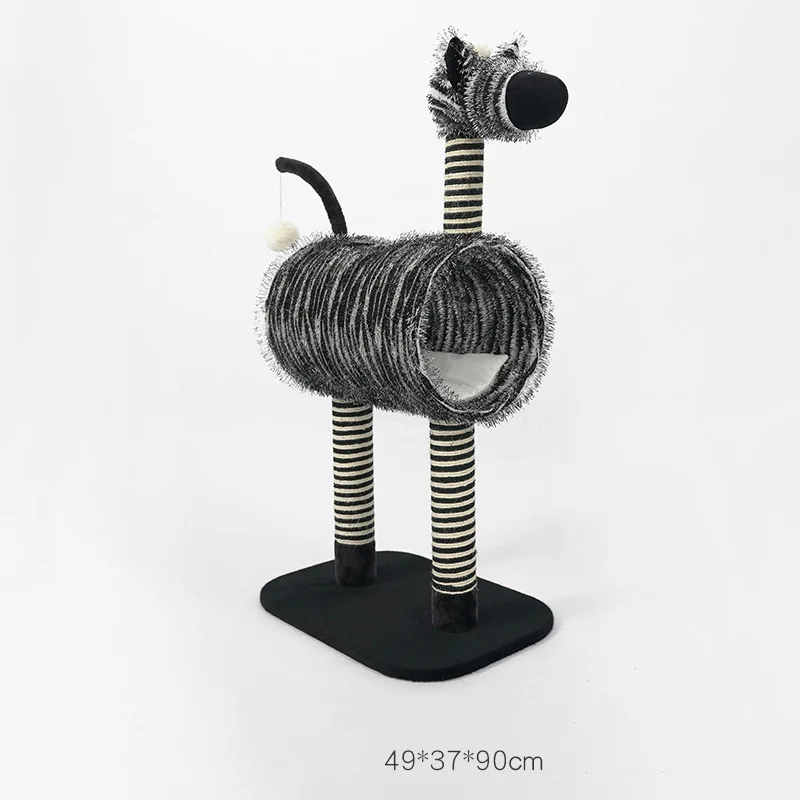 Высота 90 см Когтеточка для кошек скалолазание Когтеточка с подвесным шариком для котят кошка дерево домашнее животное башня дом HW102