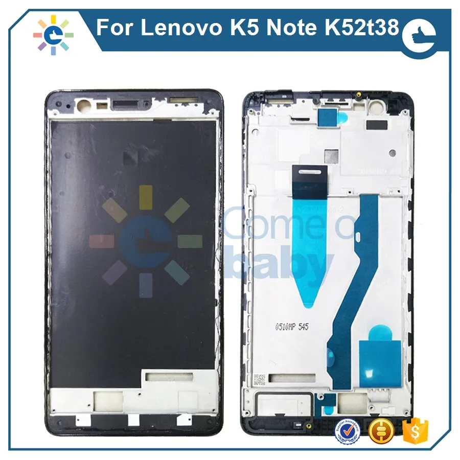 Для Lenovo K5 Note K52t38 LCD передняя рамка средний корпус пластина запасные части 95%
