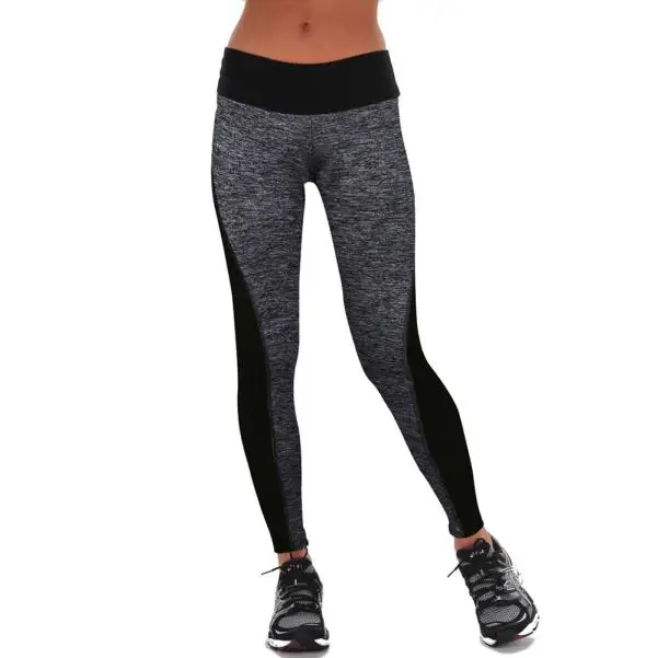 Women Sports Trousers Athletic Gym Workout Fitness Leggings Pants sport leggings fitness clothing Soft Fiber c0404 | Женская одежда