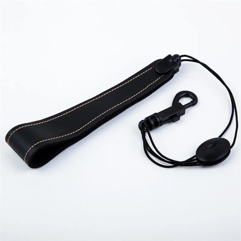 Zebra Black Saxophone Leather Strap For Mid-range Soprano Comfortable Protection Neckband Lightweight Portable |