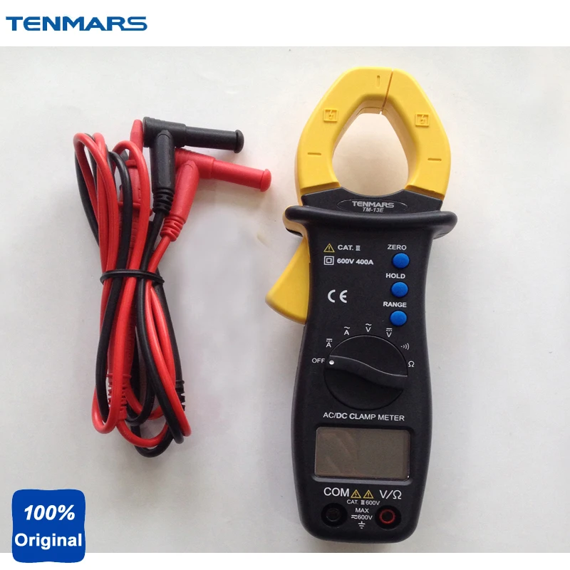 TM 13E портативный AC/DC Клещи ACV ACA DCV DCA сопротивление тестер непрерывности|dc clamp|dc clamp