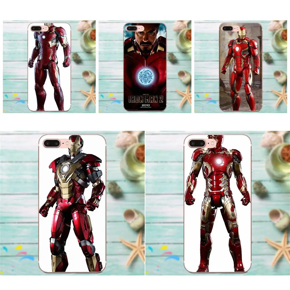 Горячая Железный человек Ironman для Sony Xperia Z Z1 Z2 Z3 Z4 Z5 compact Mini M2 M4 M5 T3 E3 E5 XA XA1 XZ Премиум