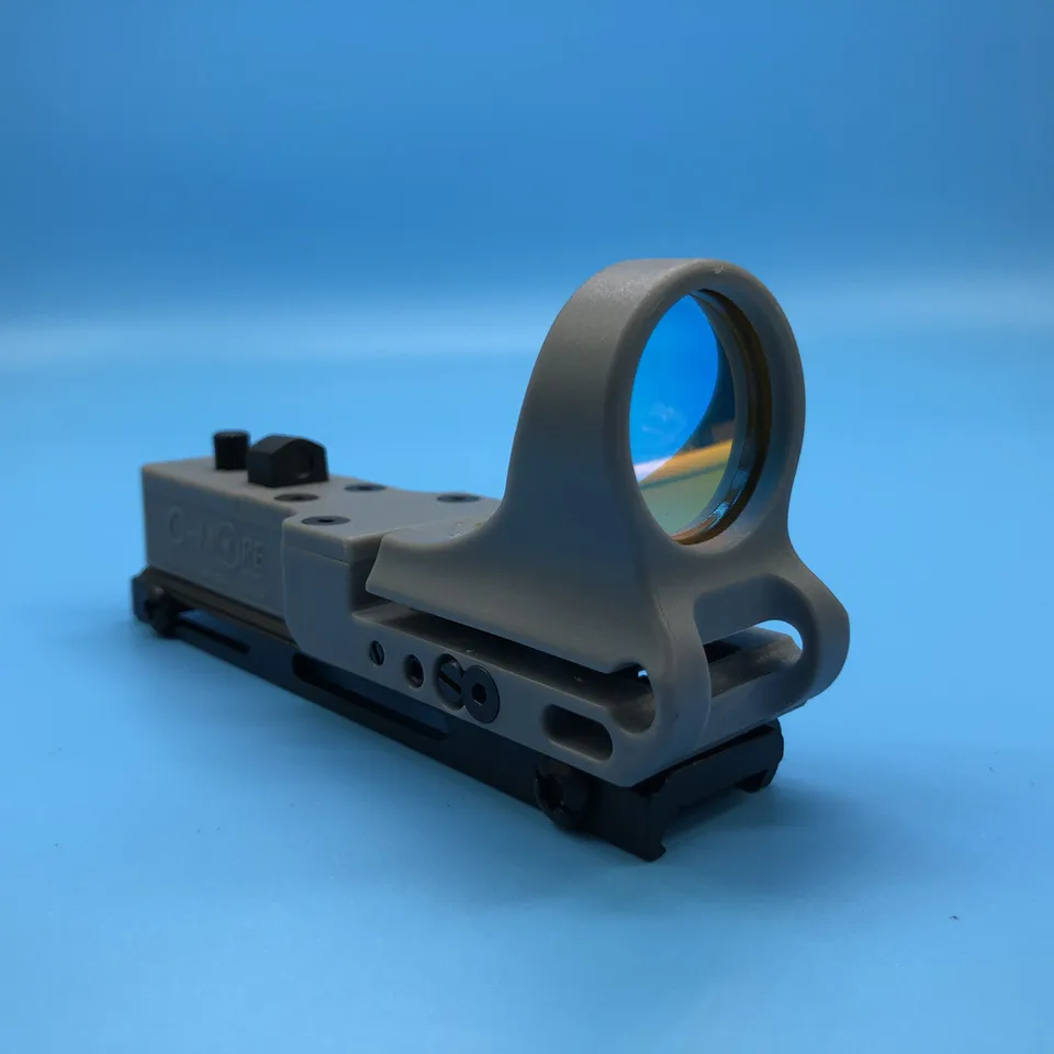 Тактический красный точечный прицел EX 182 элемент SeeMore Railway Reflex C-MORE Red Dot Sight 6 цветов оптика охотничий прицел для страйкбола