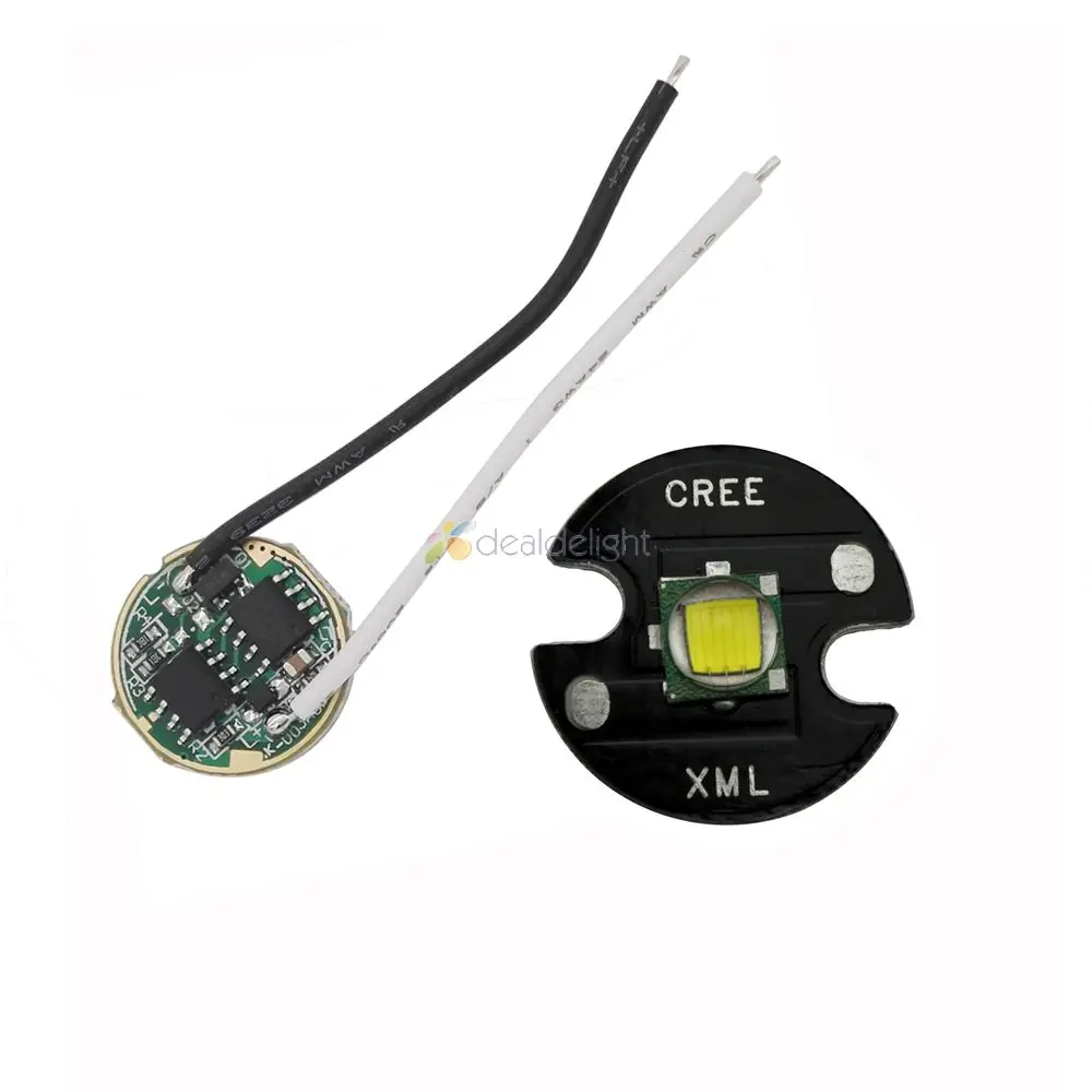 Монолитный CREE XM L T6 10 Вт беласветодиодный светодиодсветильник лампа излучателя 16
