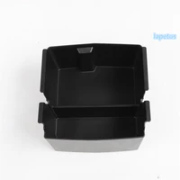 lapetus black central console multifunction storage box phone tray accessory cover plastic fit for jeep wrangler jl 2018 2022