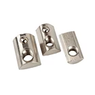 Алюминиевый экструзионный профиль 2020, 3030, 4040, 4545, CNC M4, M5, M6, M8, полукруглая эластичная пружинная гайка, шариковая гайка, 20 шт. или 50 шт. опционально