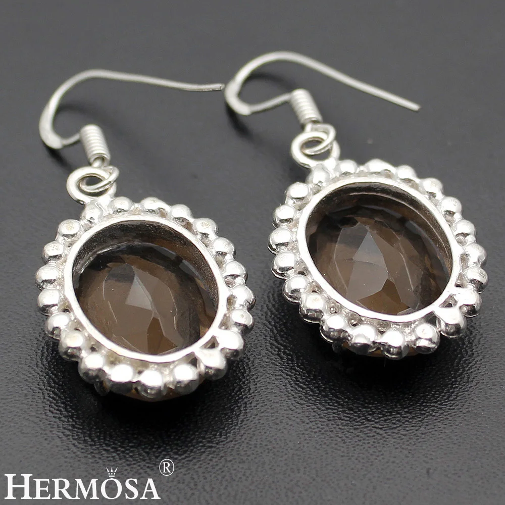 Hermosa ювелирные изделия классика мода серебро 925 пробы свисающие женские серьги