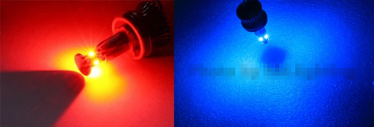 40 Вт белый/синий/красный H8 светодиодный кольцевой галогенный указатель Angel Eye