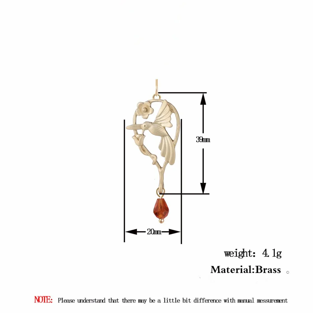 Kinitial модный чокер в форме ветки птицы цветка ожерелье стиле панк стиль черный