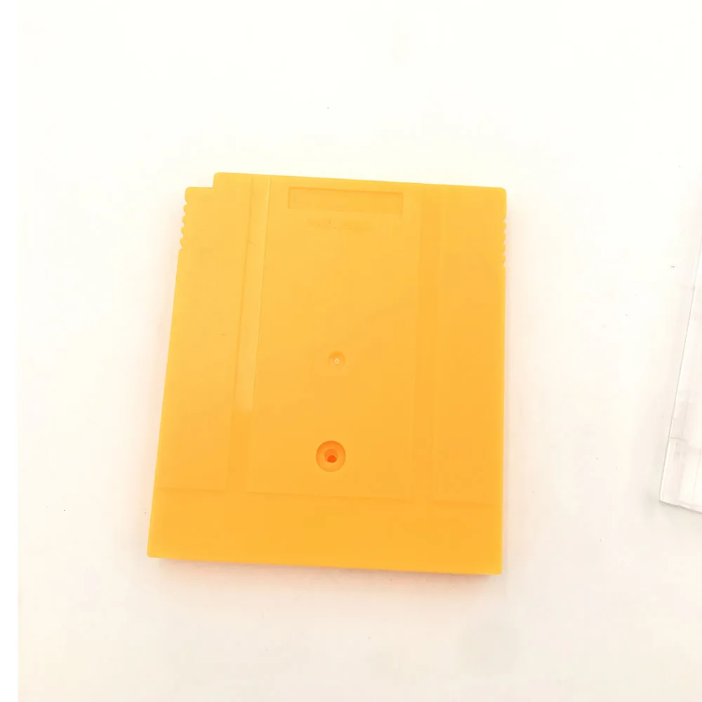 B orange 10 шт. прозрачный зеленый Сменный Чехол для GBA SP W/винтовой игровой картридж корпус для GB GBC Чехол для карт - Цвет: B orange
