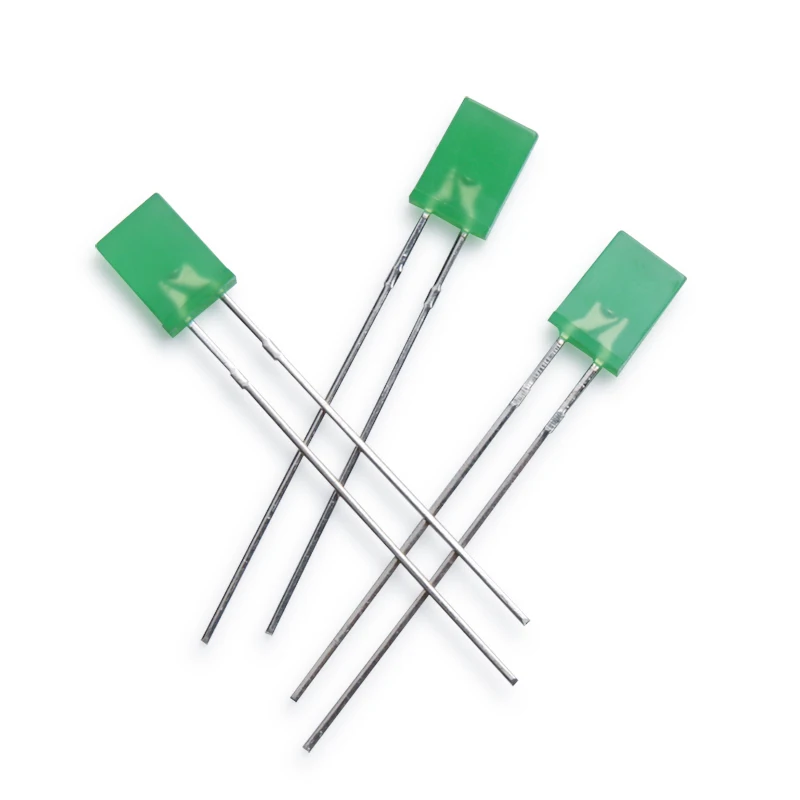 2*5*7 квадратные зеленые поворотные светодиоды излучающие свет выделяют длинные