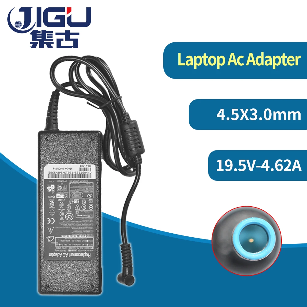 

19.5V 4.62A 4.5*3.0MM 90W For HP Envy 17-j106tx for Pavilion 15 15-E029tx Universal Notebook Laptop AC Charger Power Adapter
