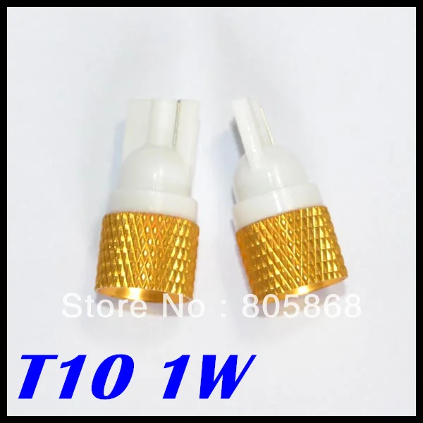 T10 W5W LED194 168 1W LED White Color High Power Car Side Light Bulb Lamp externa clearance bulb door reading lamp turn signal | Автомобили