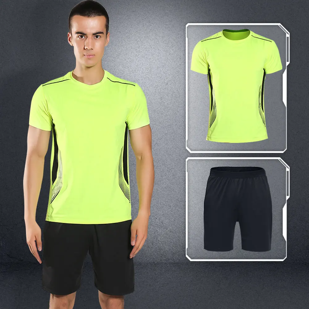 WWKK мужской спортивный комплект компрессионные штаны + футболки/жилет облегающая