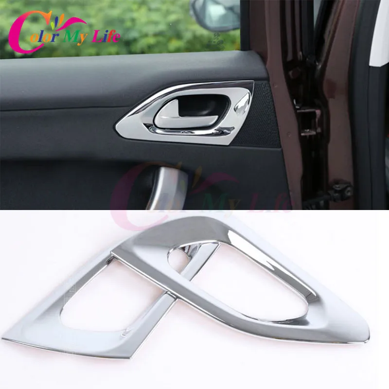 

4 шт., автомобильные наклейки для Peugeot 2008 2014 - 2017