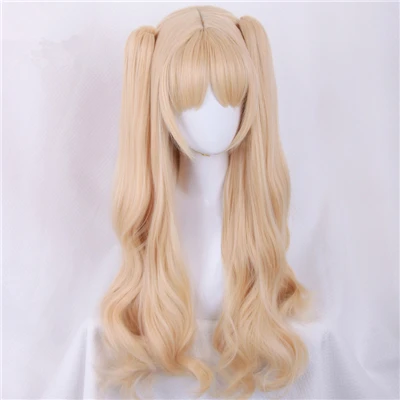 Wig Fate/большой заказ FGO Ereshkigal Irkalla Lancer косплей костюм для женщин Лолита черное платье FGO Косплей костюмы на Хэллоуин - Цвет: Wig