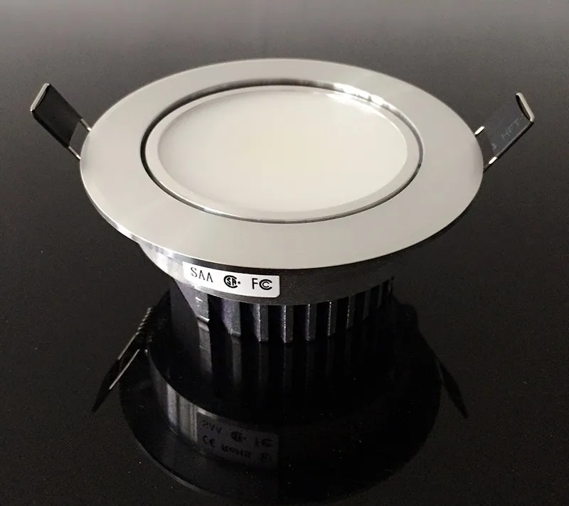 COB Led светильник 10 Вт 12 с регулируемой яркостью потолочный встраиваемый