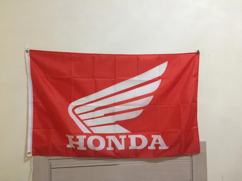 Флаг HonDA racing размер 90X 100% см полиэстер |Флаги баннеры и аксессуары| |