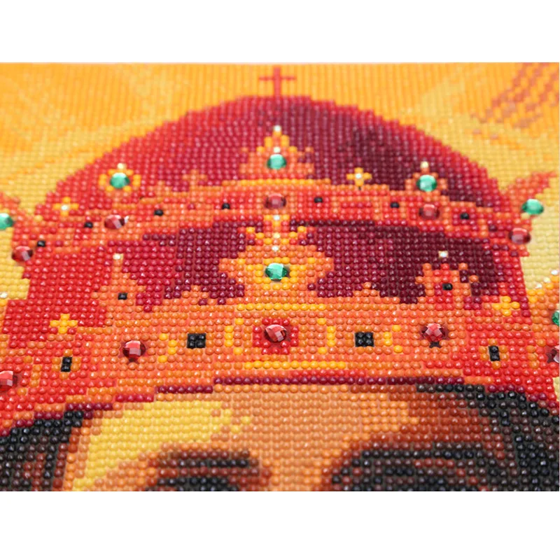 

DPF 5d Special Shaped Diamond Embroidery pharaoh diamond painting cross stitch for gift needlework round full home decor crafts