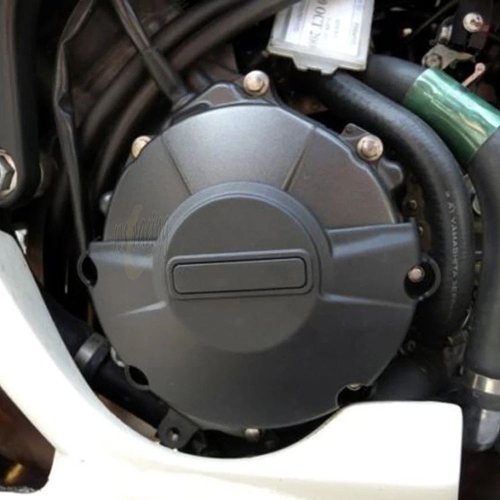 Мотоциклетные черные двигателя защитная крышка чехол комплект для HONDA CBR600RR CBR 600 RR 2007- 07 08 09, 10, 11, 12, 13, 14, 15, 16 лет