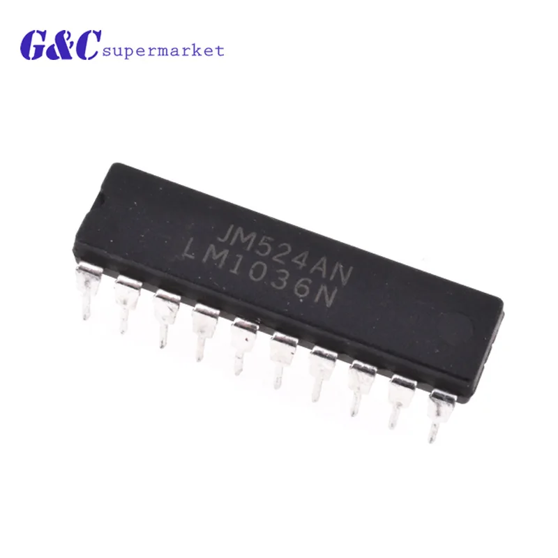 1 шт. IC LM1036 LM1036N TONE/VOL/BAL DUAL DC DIP20 | Электронные компоненты и принадлежности