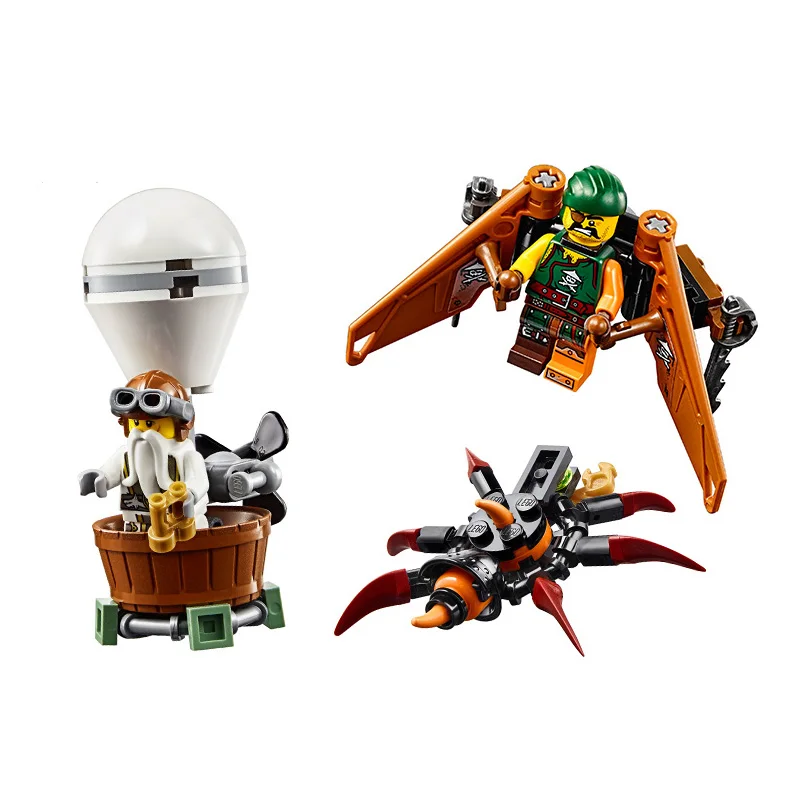 Совместимо с lego ninjogoes 70604 модель 06030 блоки Ninjago фигурка тигра вдов игрушки для
