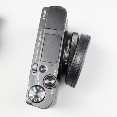 Крышка для объектива из натуральной кожи Sony RX100 Vii Vi V M3 M4 M5 RX100M6 m7 | Электроника