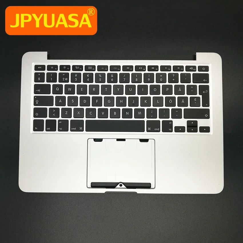 Совершенно новая шведская клавиатура для MacBook Pro Retina 13 3 дюйма A1502 SE верхний чехол
