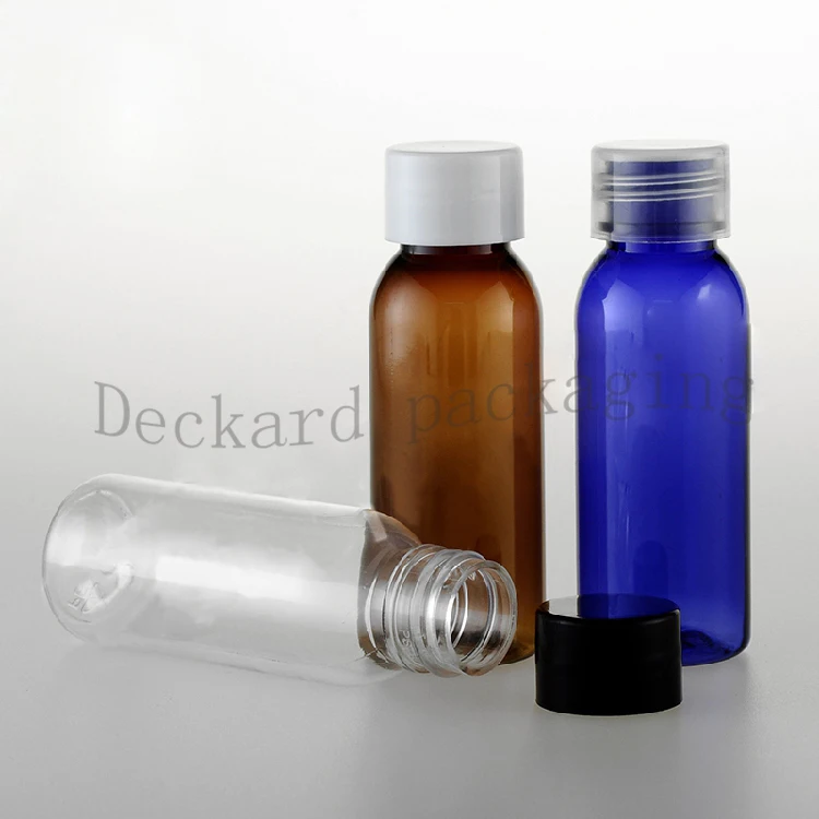 Прозрачные/синие/коричневые косметические контейнеры для домашних животных 30 мл