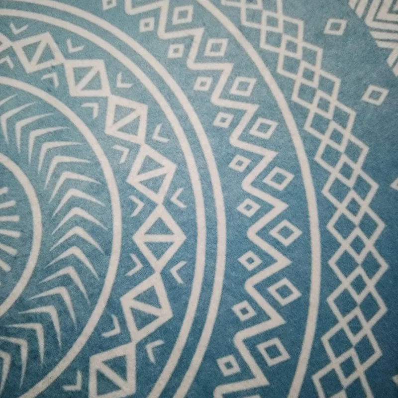 Персональный тотемный ковер Maya в народном стиле круглый для гостиной спальни